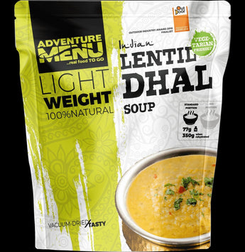 Lightweight Lentil Dhal (VEGAN) 400g-Adventure Menu-