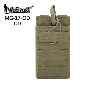 Tasca portacaricatori Wosport G36 MOLLE singola — Olive Drab-Wosport-