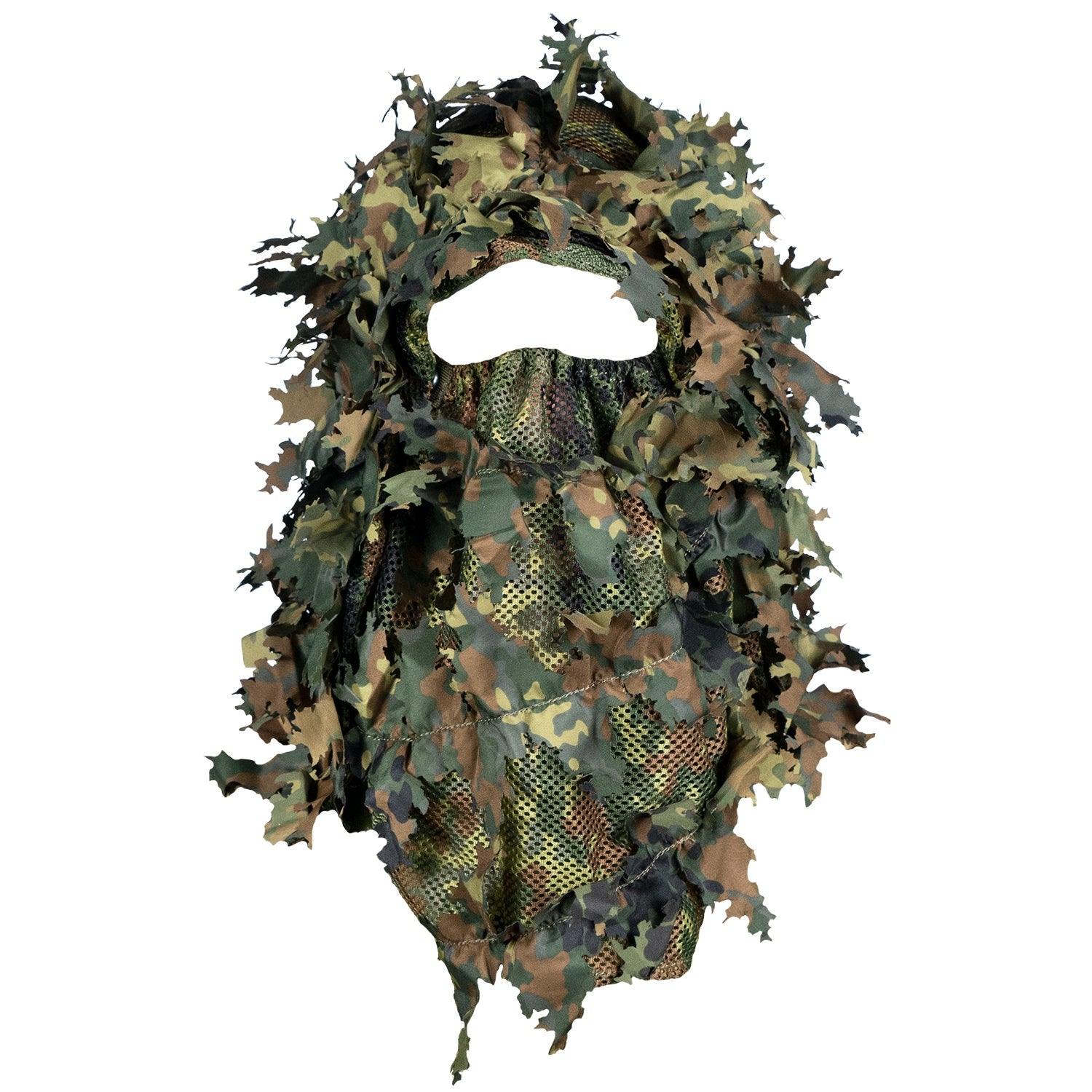 Aougo – Tenue de camouflage Ghillie feuilles – Combinaison avec pantalon et veste – Polyester léger et respirant – Ajustement Aougo – Tenue de camouflage Ghillie feuilles – Combinaison avec pantalon et veste – Polyester léger et respirant – Ajustement