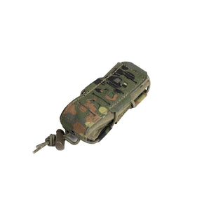 Tasca portacaricatori NOVRITSCH Open MOLLE per SMG — Flecktarn-NOVRITSCH-