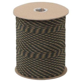 Nylon Paracord cord on reel 100 cm x 4 mm, Woodland-ROTHCO-