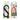 S-BINER PLASTIC DUAL CARABINER, black - size 6-NITE IZE-
