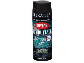 Spray camouflage paints KRYLON - black-KRYLON-