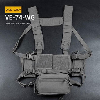 Tactical Chest Rig MK4 - Grey-Wosport-