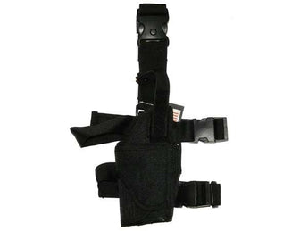 TORNADO Case for guns right thigh, BLACK-Mil Force-