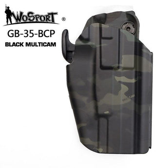 Fondina Wosport GB35 per cintura universale Full Size — MC Black-Wosport-