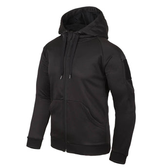 URBAN TACTICAL HOODIE (FullZip) - Black-HELIKON-XS-