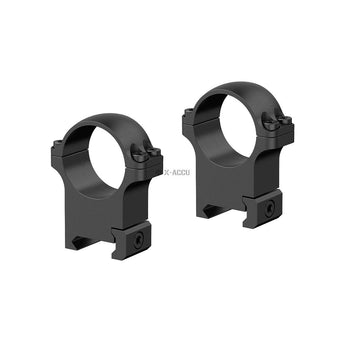 Anelli di montaggio Vector Optics Steel 30 mm Medium — Nero-Vector Optics-
