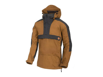 WOODSMAN Anorak Jacket - Coyote / Ash Grey-HELIKON-S-