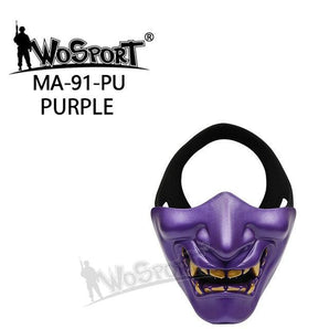 Maschera protettiva Wosport Devil Samurai — Viola-Wosport-