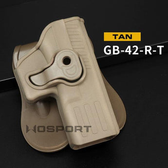 Fondina Wosport G-Series Paddle destra — TAN-Wosport-