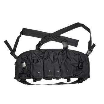 WST Bandolier/Chest Rig KINGRIN for AK - Black-Wosport-