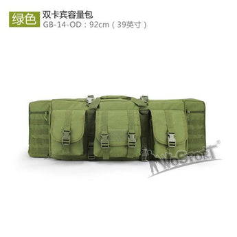 WST Double Carbine Case - 36' - Olive Green-Wosport-