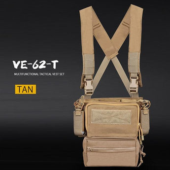 WST Tactical Chest Rig D3-TMVS - Coyote-Wosport-