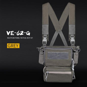 WST Tactical Chest Rig D3-TMVS - Grey-Wosport-