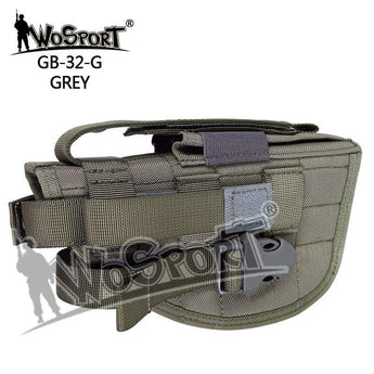 WST Universal holster with magazine pouch - Grey-Wosport-