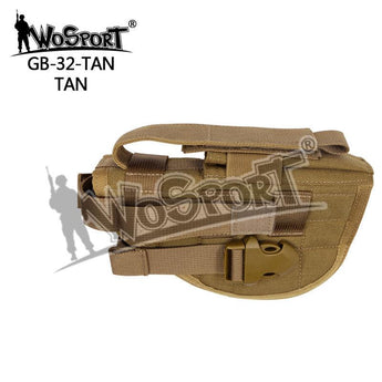 WST Universal holster with magazine pouch - TAN-Wosport-
