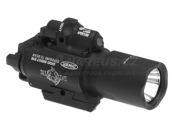 Torcia tattica Night Evolution X400U Vampire con laser — Nero-Night Evolution-
