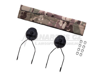 Z Tactical Helmet Rail Adapter Set for Sordin SRD Headset ( BK )-Z-Tactical-
