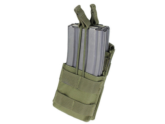 Single 2xM4/2xM16 Open-Top Stacker Mag Pouch OD