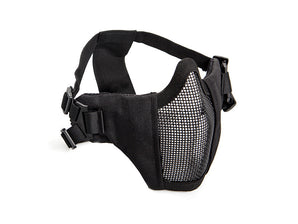 Maschera a rete Strike Systems con guanciali — Nero-STRIKE SYSTEMS-