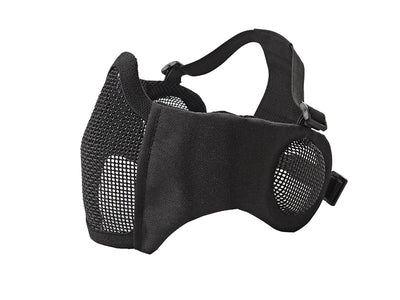 ASG Metal mesh mask with cheek pads and ear protection, BLACK-STRIKE SYSTEMS-