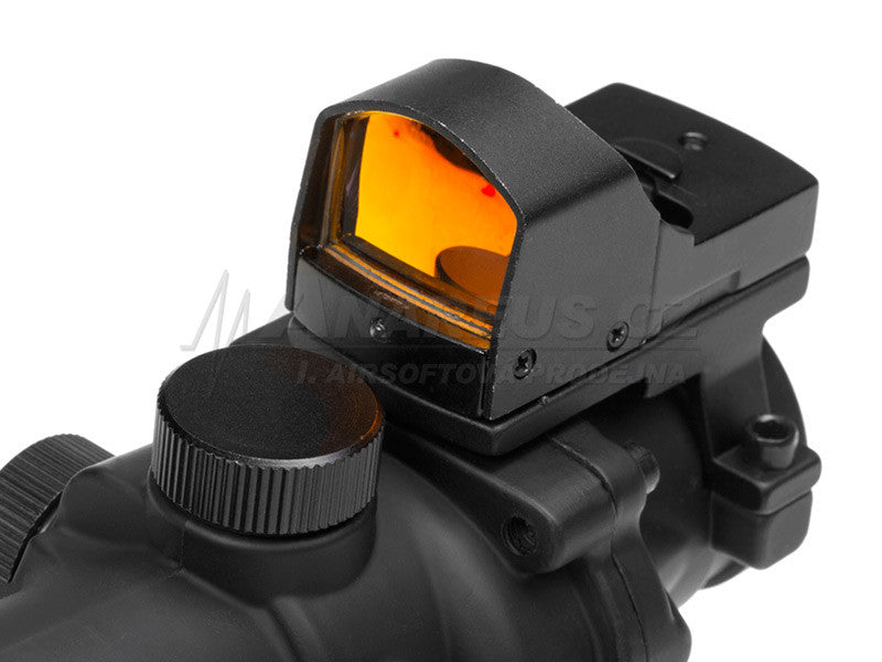 1x30 Type ACOG rouge / vert Red dot Croix Lunette de visée / QD 11 et 20mm Monture 1x30 Type ACOG rouge / vert Red dot Croix Lunette de visée / QD 11 et 20mm Monture