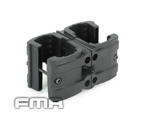 Doppio aggancio caricatore FMA MP7 regolabile — Nero-FMA-