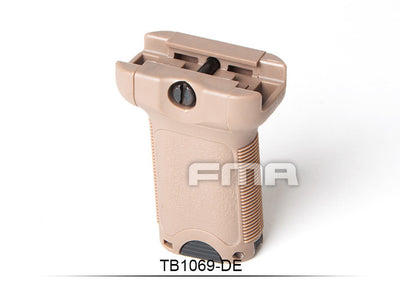 FMA TD Tactical Grip For RIS Rail with Cap - Tan-FMA-