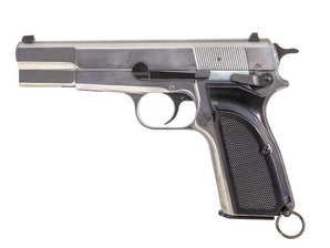 Pistola softair WE Browning Hi-Power MK3 — Argento-WE-