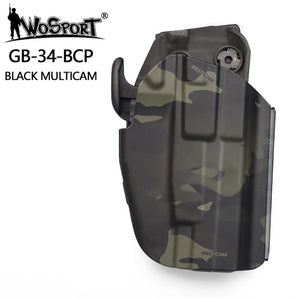 Fondina Wosport GB34 universale per pistola compatta — MC Black-Wosport-