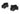 Tri-Side Rail 25.4mm / 30mm Mount Rings - Black Mounts Aim-O