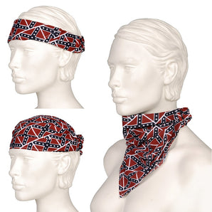 Bandana FOSTEX Rebel Flag 3in1 — Rosso-FOSTEX-
