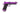 VORSK Hi-Capa 5.1 Split GBB - Purple/Black Pistola Softair VORSK