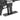 Novritsch M4 Gun Stand, Glass Base - Black Espositori NOVRITSCH