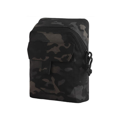 WST Multifunctional Molle Pouch GP with Zipper - MC Black-Wosport-