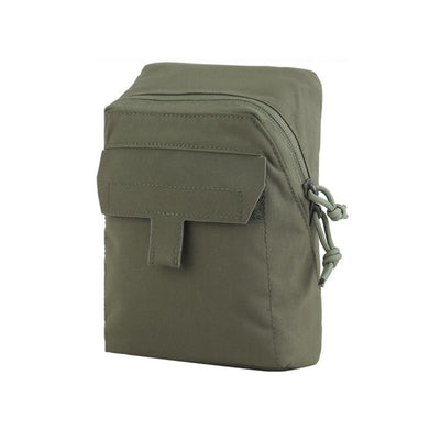 WST Multifunctional Molle Pouch GP with Zipper - Ranger Green-Wosport-