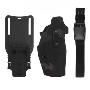 Fondina Wosport GB-78 per Glock 17 con piattaforma Low Rise — Multicam Black-Wosport-