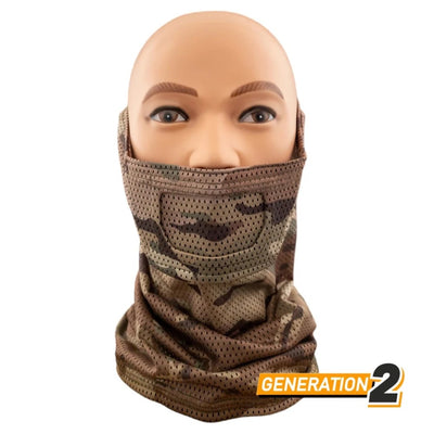 CYGNUS ARMORY Face Warrior Neck Gaiter Gen2 - MC-CYGNUS ARMORY-