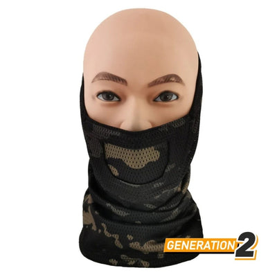 CYGNUS ARMORY Face Warrior Neck Gaiter Gen2 - MC Black-CYGNUS ARMORY-
