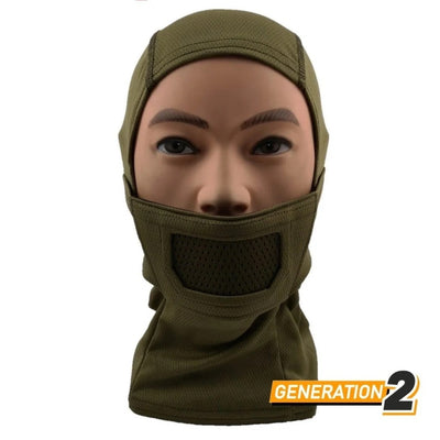 CYGNUS ARMORY Fullface Warrior Balaclava Gen2 - Green-CYGNUS ARMORY-