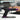 Novritsch Hi-Capa and Glock Pistol Stand, Glass Base - Black Espositori NOVRITSCH