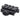 VO 1/2" Picatinny Riser Rail Mount (1.27 cm), Short - Black Accessori ottiche Vector Optics