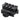 VO 0.83" Picatinny Riser Rail Mount (2.1 cm), Short - Black Accessori ottiche Vector Optics