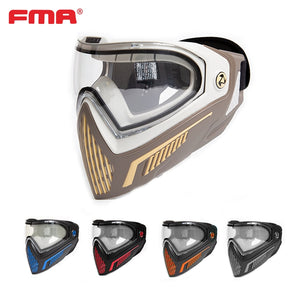 Maschera integrale FMA F5 Storm — Nero/Arancio-FMA-