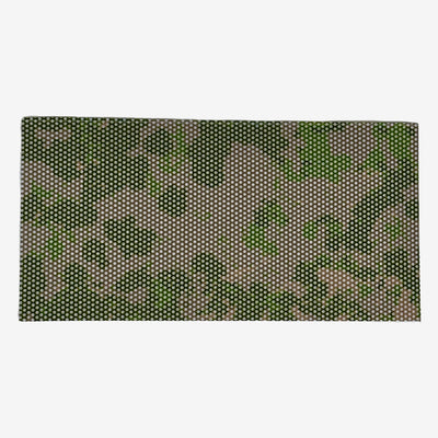 KMCS Goggle Lens Camo Sticker - Green-Kicking Mustang-