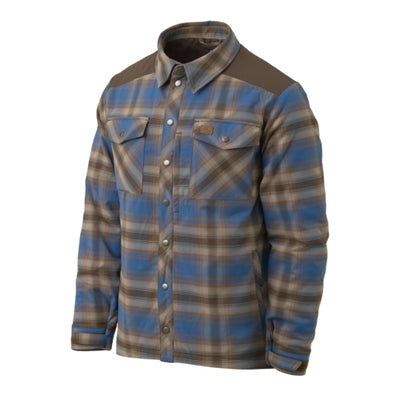 HELIKON WINTER WARDEN Shirt, Long Sleeve - Forest Blue Plaid-HELIKON-S-
