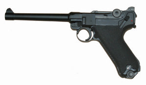 Pistola softair WE Luger P08 15 cm — Nero-WE-