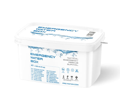 PRO-RATION EMERGENCY WATER BOX Pack (47x330 ml)-Adventure Menu-