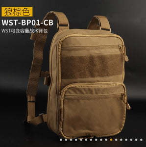 Zaino Wosport WST MOLLE Tactical Flat Pack — Coyote Brown-Wosport-